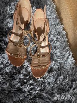 Heeled sandals pink carlo pazilini 38 р