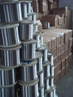 0.28mm Spool Galvanized Iron Wire 25kg/Carton Box