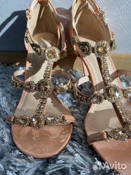 Heeled sandals pink carlo pazilini 38 р