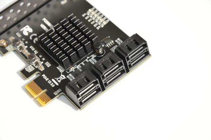 PCIE-SATA Controller for 6 ports (Pci-e Sata expansion card)